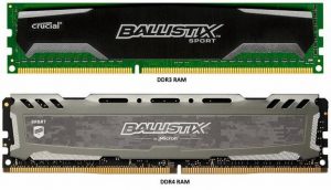 Sự khác biệt giữa DDR3 và DDR4